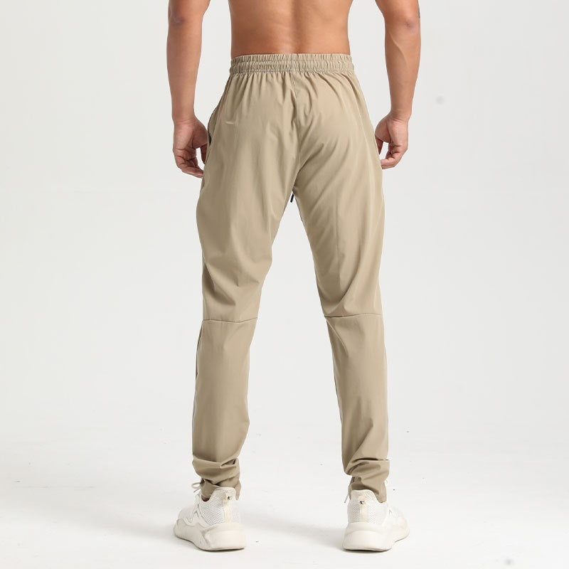 Woven Men's Sports Trousers in Breathable Nylon - Casual & Fitness Wear - Multiple Colors & Sizes - Quick-Drying Comfort