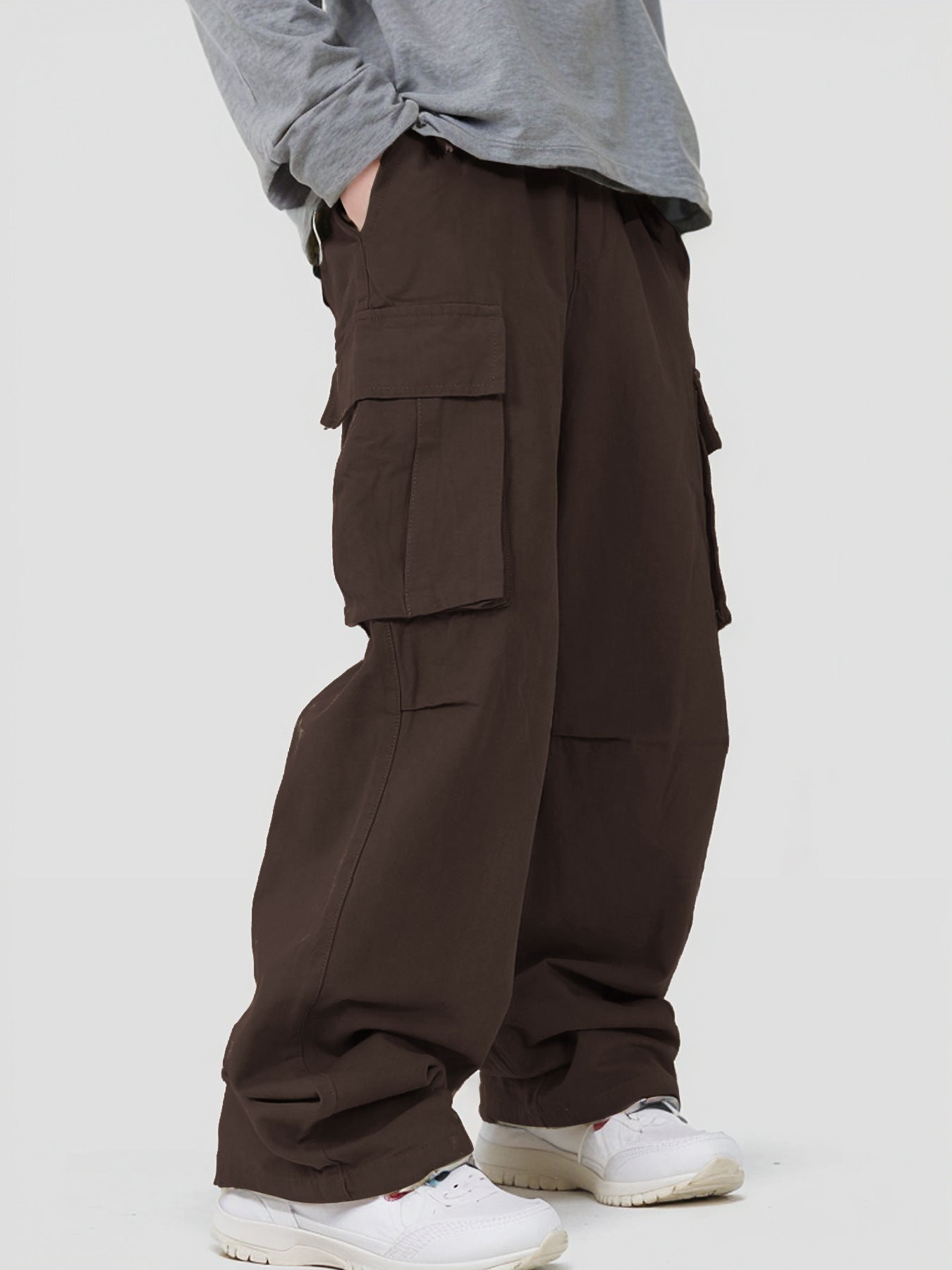 Versatile Lace-Up Overalls | Loose Casual Pants in Multiple Colors