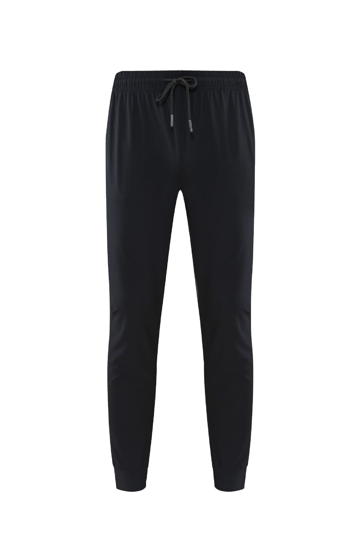Men's Quick-Dry Sportswear Pants in Black, Haze Blue, or Light Gray - Loose-Fit Gym Pants for Spring & Summer - Nylon & Spandex Blend - Available in Multiple Sizes