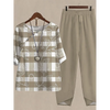 Versatile women's floral outfit suitable for casual and formal occasions.