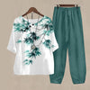 Lightweight and breathable floral outfit for warm weather events.