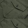 Slim fit military shirts for men in army green and khaki, long sleeve, stylish for business and casual wear.