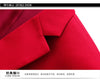 Slim Fit Men's Suit Set in white, red, and pink, perfect for weddings and formal events, featuring a single-breasted jacket.