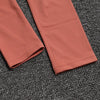 Purple quick-dry leggings for women, featuring a high waist and seamless design.