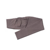 Purple high-waist yoga leggings, designed for flexibility and comfort.