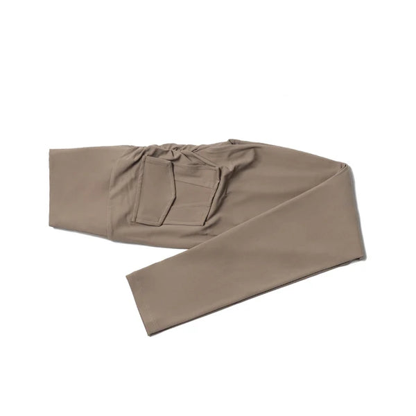 High-waist blue leggings for women, designed for comfort and performance.