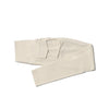 Blue high-waist yoga leggings, made from durable nylon and spandex blend.
