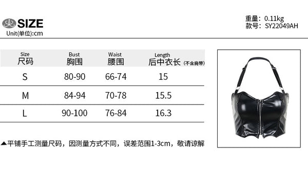 Chic cropped faux leather biker jacket for women with rivet detailing, zip closure, and slim fit for edgy style.