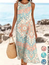 Versatile floral sundress with pockets and comfortable all-day fit