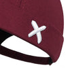 Vintage-style brimless cap showing comfortable snug fit construction