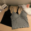 Soft nylon camisole with elegant tatting lace detail for everyday wear