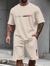 Four-season tracksuit featuring temperature-regulating polyester knit material