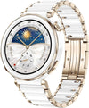 Smartwatch with a two-week battery life, ideal for long expeditions and wellness monitoring.