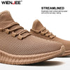 Mid-height athletic sneakers with supportive ankle coverage and breathable knit upper