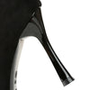 Elegant black dress pumps with durable rubber outsole.