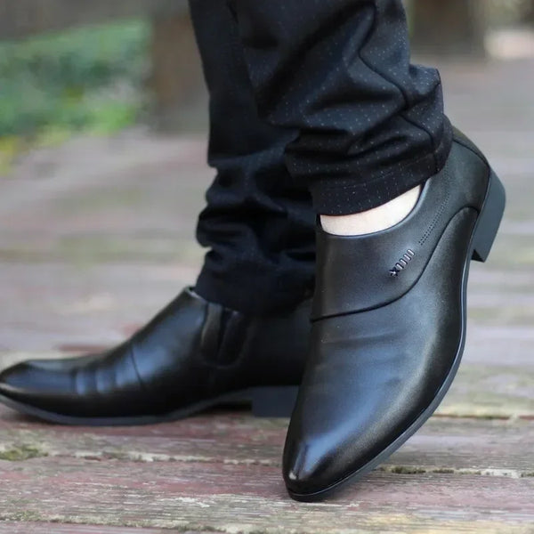 Stylish slip-on loafers for men, perfect for formal events and weddings.