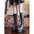 Chic black platform knee-high fashion boots with wedge heel, waterproof design, and bling accents for stylish women.