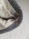 Women's fall jacket featuring sash belt and sophisticated neutral styling