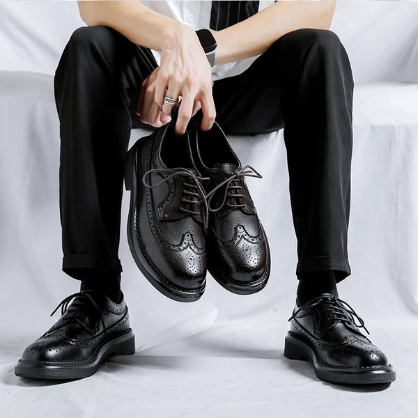Classic men's shoes designed for long-lasting comfort.