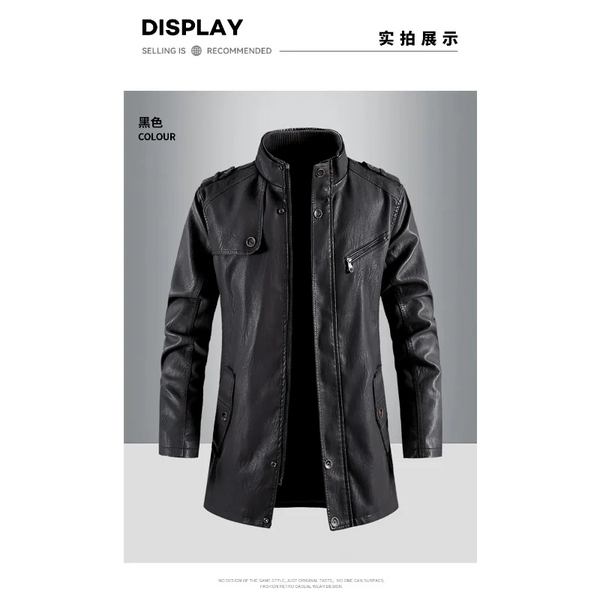 Men's waterproof trench coat in neutral color, perfect for business casual style and urban commuting in spring and fall.