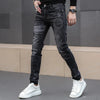 Model wearing Midnight Rider Jeans, highlighting the sleek silhouette and comfort.