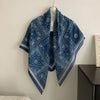 Vintage-Inspired French Square Scarf for Women