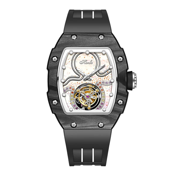 Elegant timepiece with a blend of sophistication and advanced watch technology.