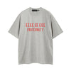 Trendy men's streetwear t-shirt with graphic print, breathable cotton, O-neck, short sleeves, perfect for casual wear.