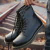 Comfortable riding boots with a focus on style and function.