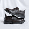 Comfortable and stylish black dress shoes for men.