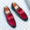 Versatile men's leather dress loafers suitable for weddings and business events