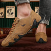 Comfortable waterproof ankle boots for men with EVA cushioning and true-to-size fit