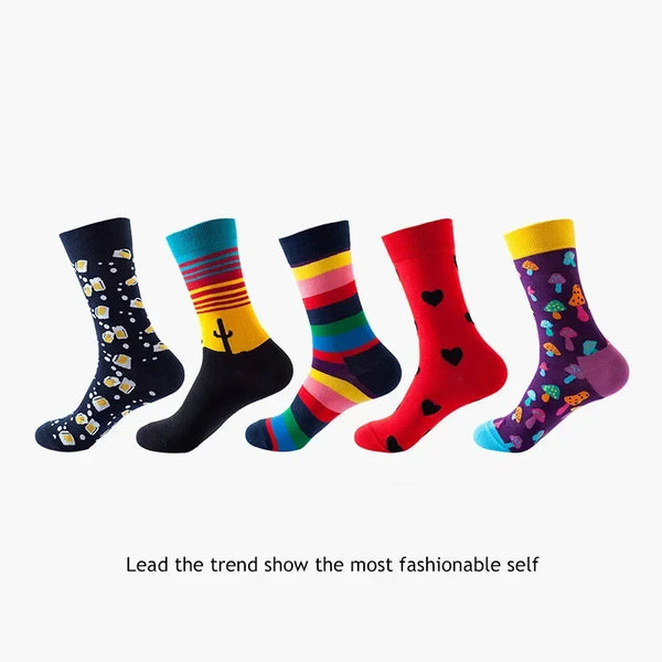 Year-round versatile dress socks, suitable for summer and winter wear.