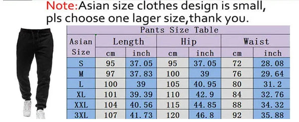 Performance sport pants with full-length coverage for gym training and outdoor running