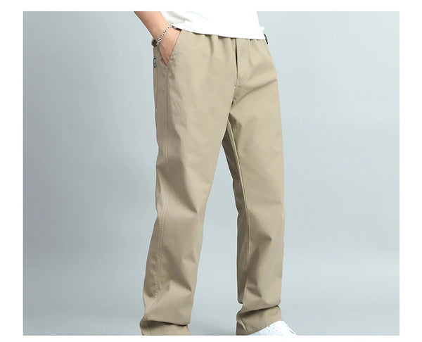 Premium quality cotton joggers with customizable drawstring fit