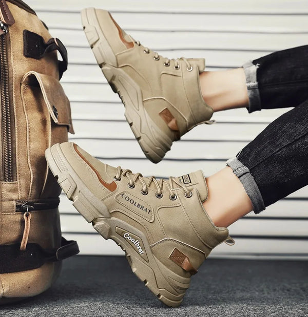 Winter Vanguard boots on display, highlighting their elegant aesthetic.