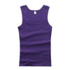 Breathable workout tank top crafted from pure cotton for all-day comfort