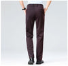 Smart casual straight pants with wrinkle-resistant quality craftsmanship