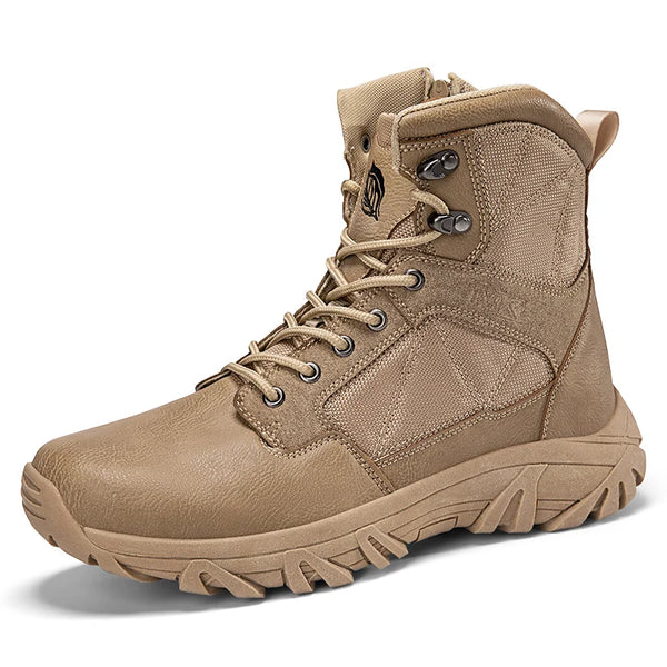 Men's Trailblazer Boots in dark brown, ideal for hiking and trekking.
