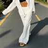 Effortless Elegance Wide Leg Pants with Pockets