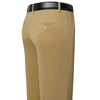 Relaxed fit business trousers with elastic waist and functional pocket design