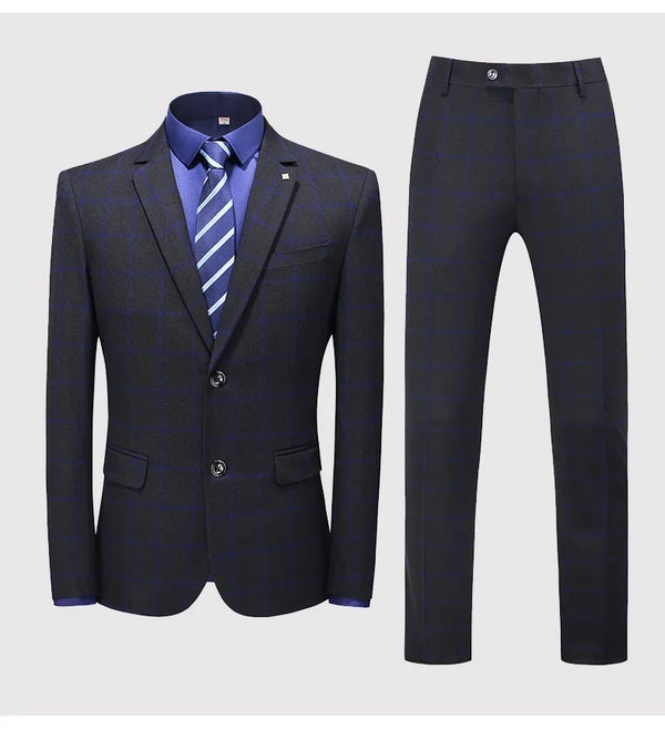 Lightweight suit designed for ease of movement, ideal for dancing and networking.