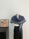 Vintage-Inspired French Square Scarf for Women