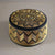 Versatile Muslim cap featuring gold threadwork on breathable fabric for comfortable all-day wear