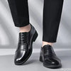 Boardroom Ready Black Formal Shoes with Round Toe