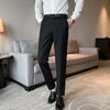 Stylish slim fit suit for men, crafted from durable polyester material.