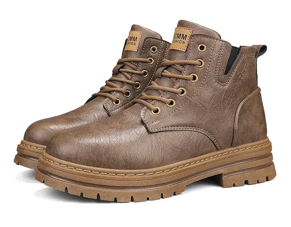 Urban Trailblazer Boots with a focus on durable materials for outdoor use.