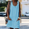 Solid pattern dress with early 2000s aesthetic and comfortable stretch