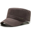 Navy blue lightweight military cap for all-season wear.