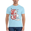 Men's quirky cotton fashion tee with unique graphic design, short sleeves, and round neck for stylish casual wear.